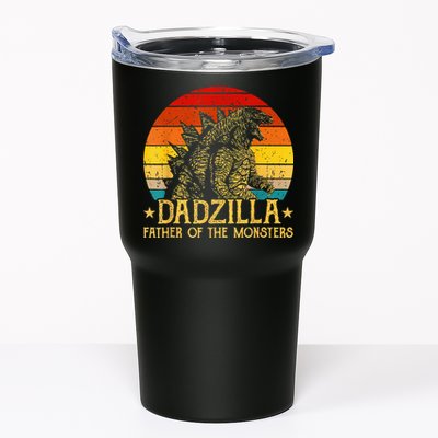 Dadzilla Father Of The Monsters Retro Tumbler