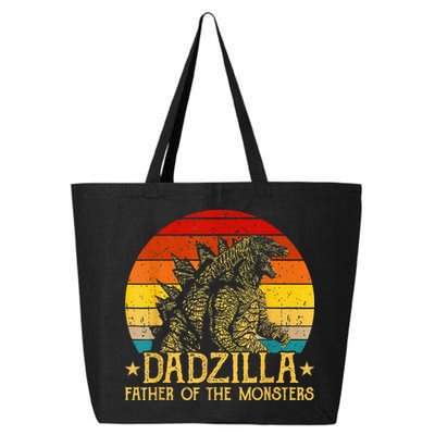 Dadzilla Father Of The Monsters Retro 25L Jumbo Tote