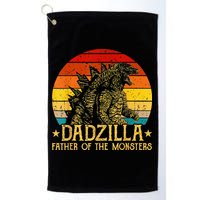 Dadzilla Father Of The Monsters Retro Golf Towel