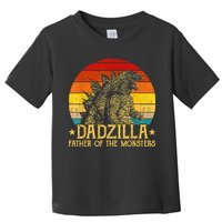 Dadzilla Father Of The Monsters Retro Toddler T-Shirt