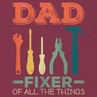 Dad Fixer Of All Things Dad Fixer Of All The Things 16oz Travel Tumbler
