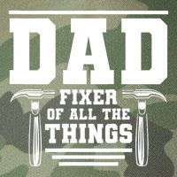 Dad Fixer Of All The Things Handyman Dads Legacy Tie Dye Trucker Hat