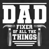 Dad Fixer Of All The Things Handyman Dads Cool Comfort Performance Bucket Hat