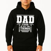 Dad Fixer Of All The Things Handyman Dads Hoodie
