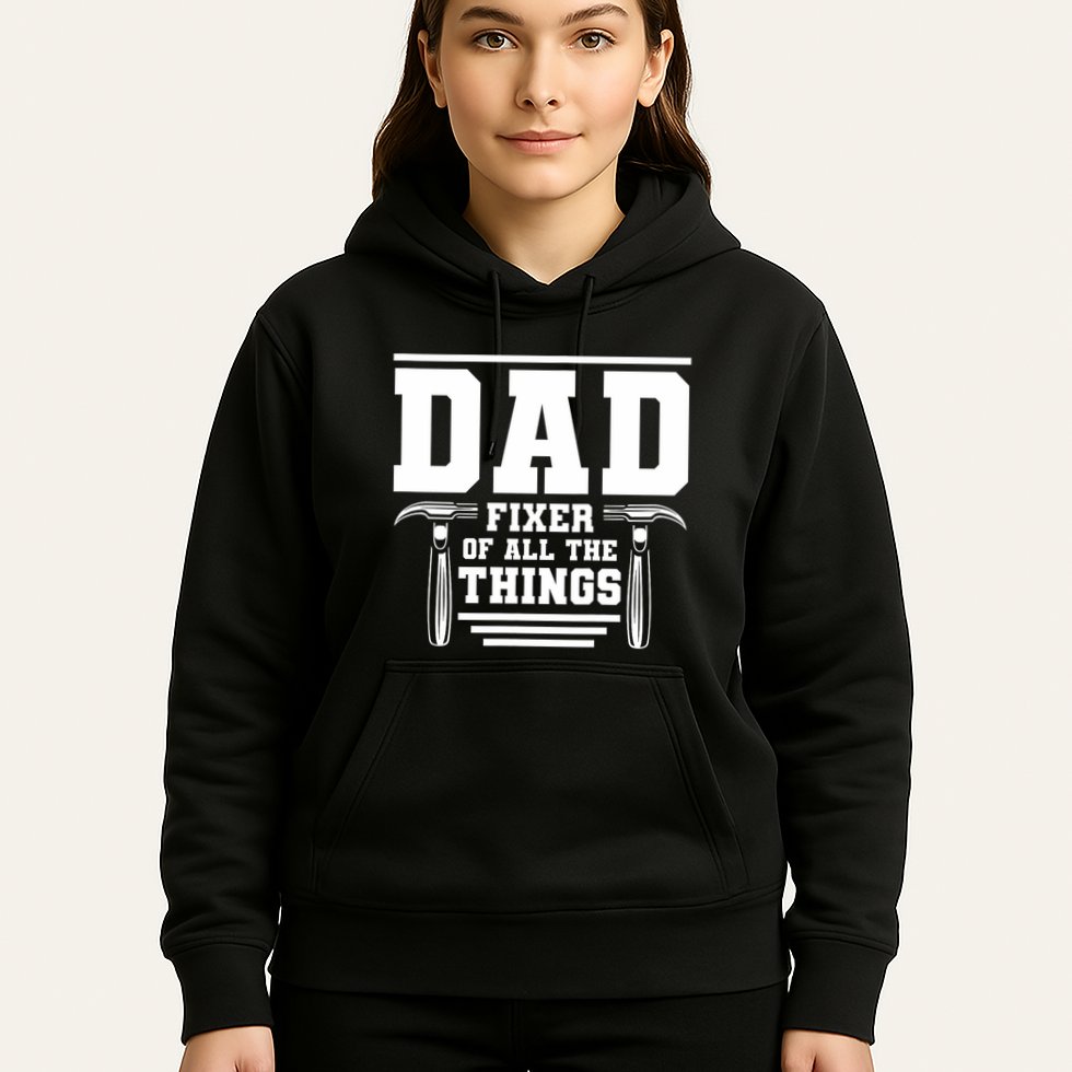 Dad Fixer Of All The Things Handyman Dads Hoodie