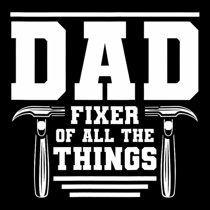 Dad Fixer Of All The Things Handyman Dads 16 in Basic Backpack
