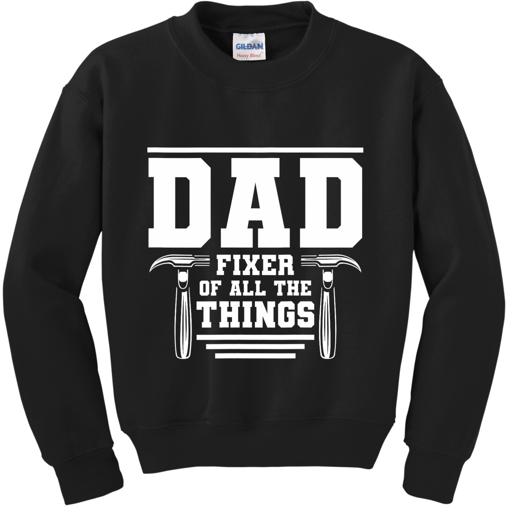 Dad Fixer Of All The Things Handyman Dads Kids Sweatshirt