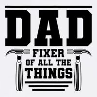 Dad Fixer Of All The Things Handyman Dads Garment-Dyed Sweatshirt