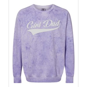 Dad Father of Proud New Dad Classic Colorblast Crewneck Sweatshirt