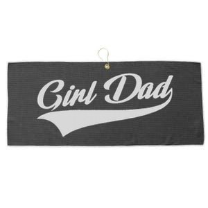 Dad Father of Proud New Dad Classic Large Microfiber Waffle Golf Towel