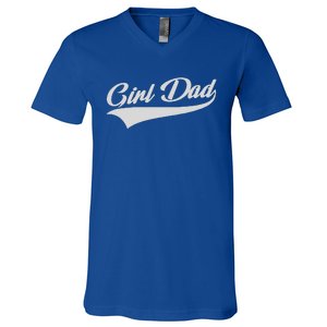 Dad Father of Proud New Dad Classic V-Neck T-Shirt