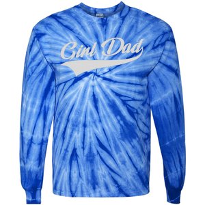 Dad Father of Proud New Dad Classic Tie-Dye Long Sleeve Shirt