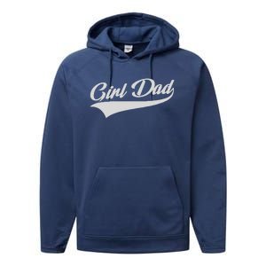 Dad Father of Proud New Dad Classic Performance Fleece Hoodie