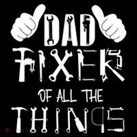 Dad Fixer Of All The Things Handyman Repairman Father’S Day Drawstring Bag