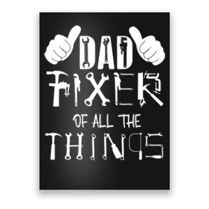 Dad Fixer Of All The Things Handyman Repairman Father’S Day Poster