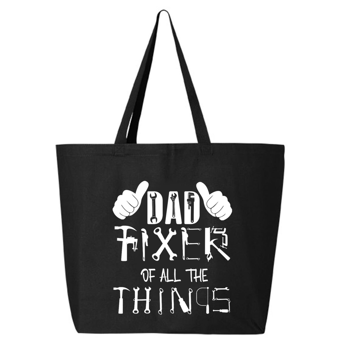 Dad Fixer Of All The Things Handyman Repairman Father’S Day 25L Jumbo Tote