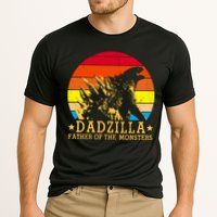 Dadzilla Father Of The Monsters Retro Vintage Performance Shirt