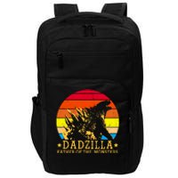 Dadzilla Father Of The Monsters Retro Vintage Impact Tech Backpack