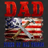 Dad Fixer Of All Things Funny Father Day Cool Comfort Performance Bucket Hat
