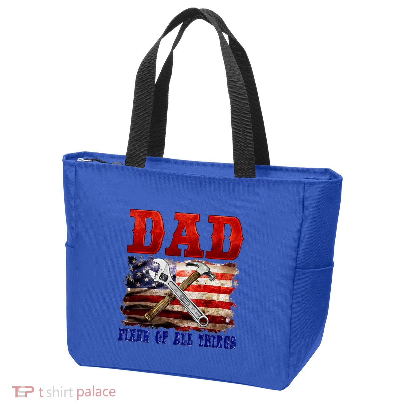 Dad Fixer Of All Things Funny Father Day Zip Tote Bag