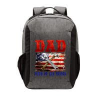Dad Fixer Of All Things Funny Father Day Vector Backpack