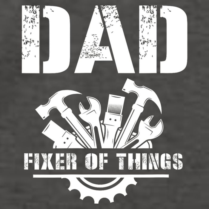 Dad Fixer Of All Things Funny Handymantools Dad Fathers Day Vector Backpack