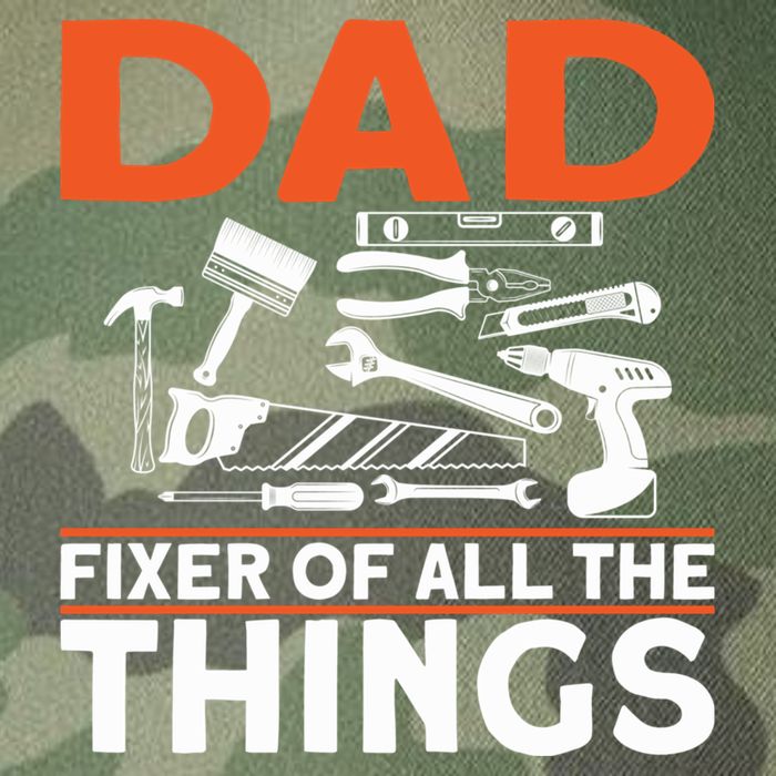 Dad Fixer Of All The Things Handyman Dads Dad Fixer Legacy Tie Dye Trucker Hat