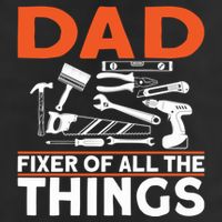 Dad Fixer Of All The Things Handyman Dads Dad Fixer Hat