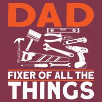 Dad Fixer Of All The Things Handyman Dads Dad Fixer 16oz Travel Tumbler