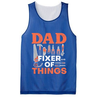 Dad Fixer Of Things Artisan Crafts Repair Fathers Day Gift Mesh Reversible Basketball Jersey Tank