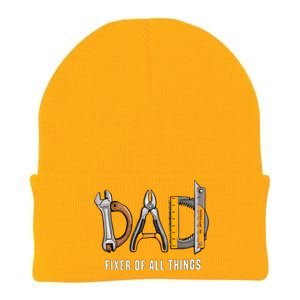 Dad Fixer Of All Things Dad Life Family Knit Cap Winter Beanie