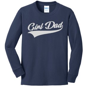 Dad Father Of Proud New Dad Classic Kids Long Sleeve Shirt