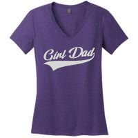 Dad Father Of Proud New Dad Classic Women's V-Neck T-Shirt