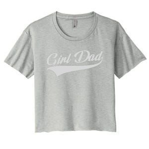 Dad Father Of Proud New Dad Classic Women's Crop Top Tee