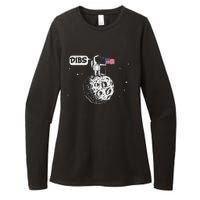 Dibs Flag On Moon Astronaut Space Womens CVC Long Sleeve Shirt