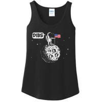 Dibs Flag On Moon Astronaut Space Ladies Essential Tank