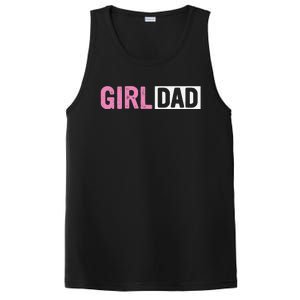 Dad Father Of Proud New Dad Fathers Day PosiCharge Competitor Tank