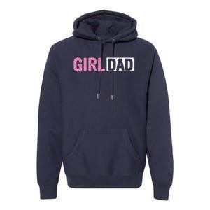 Dad Father Of Proud New Dad Fathers Day Premium Hoodie