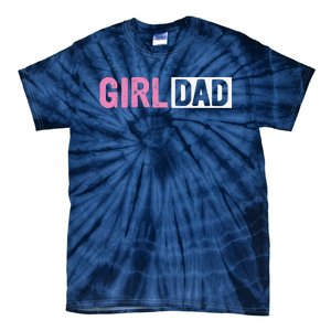 Dad Father Of Proud New Dad Fathers Day Tie-Dye T-Shirt