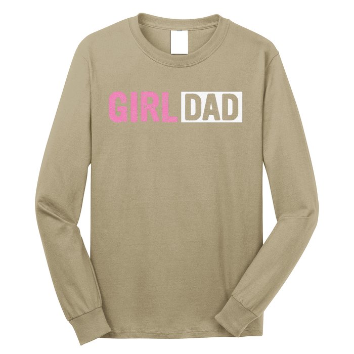 Dad Father Of Proud New Dad Fathers Day Long Sleeve Shirt