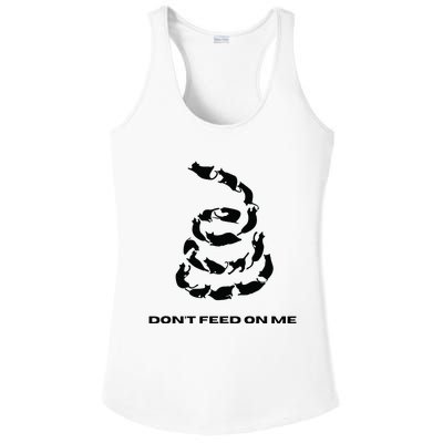 DonT Feed On Me Cats Ladies PosiCharge Competitor Racerback Tank