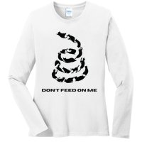 DonT Feed On Me Cats Ladies Long Sleeve Shirt