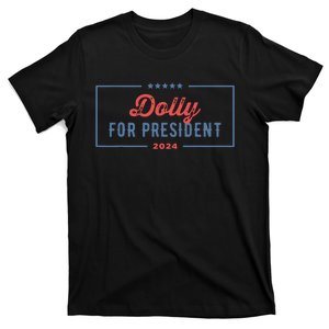 Dolly For President 2024 Retro T-Shirt