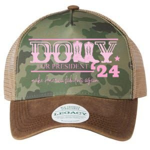 Dolly For President Personalized Dolly Legacy Tie Dye Trucker Hat