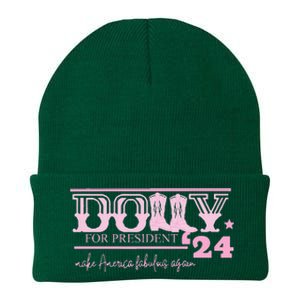 Dolly For President Personalized Dolly Knit Cap Winter Beanie