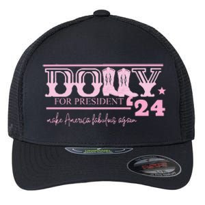 Dolly For President Personalized Dolly Flexfit Unipanel Trucker Cap