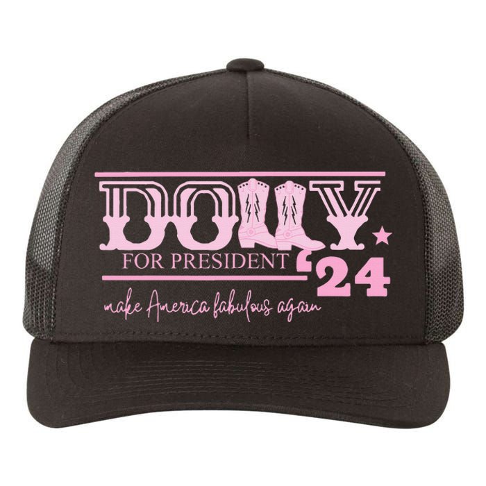 Dolly For President Personalized Dolly Yupoong Adult 5-Panel Trucker Hat