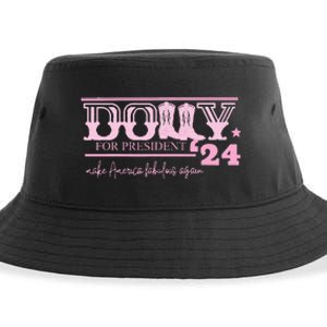 Dolly For President Personalized Dolly Sustainable Bucket Hat