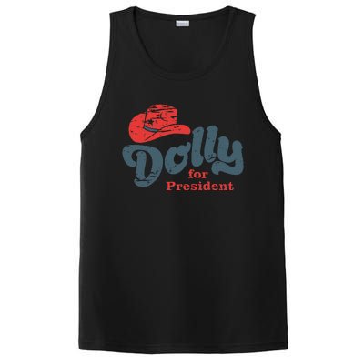 Dolly For President PosiCharge Competitor Tank