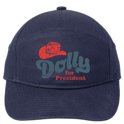 Dolly For President 7-Panel Snapback Hat